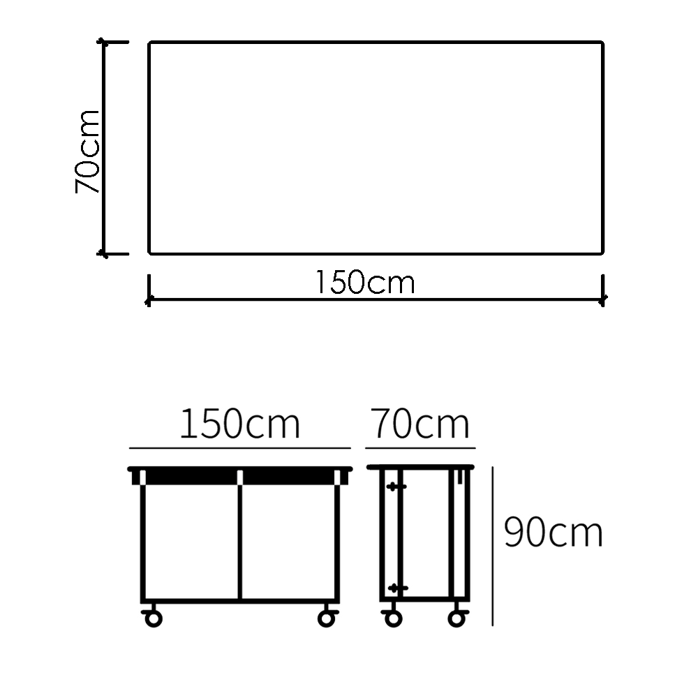 150*70-Solid Marine Board Top