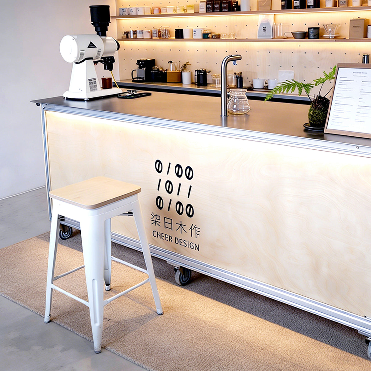 Mod Bar Series Stainless Steel Countertop Kitchen Island Workstation