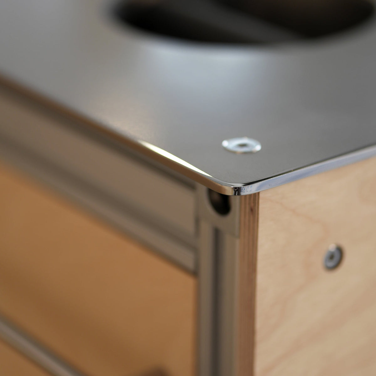 Mod Bar Series Stainless Steel Countertop Kitchen Island Workstation
